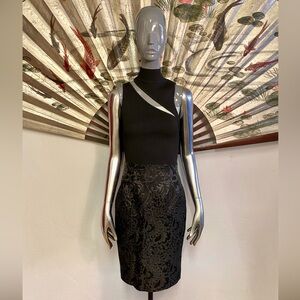 Ports Black Brocade Skirt, 2